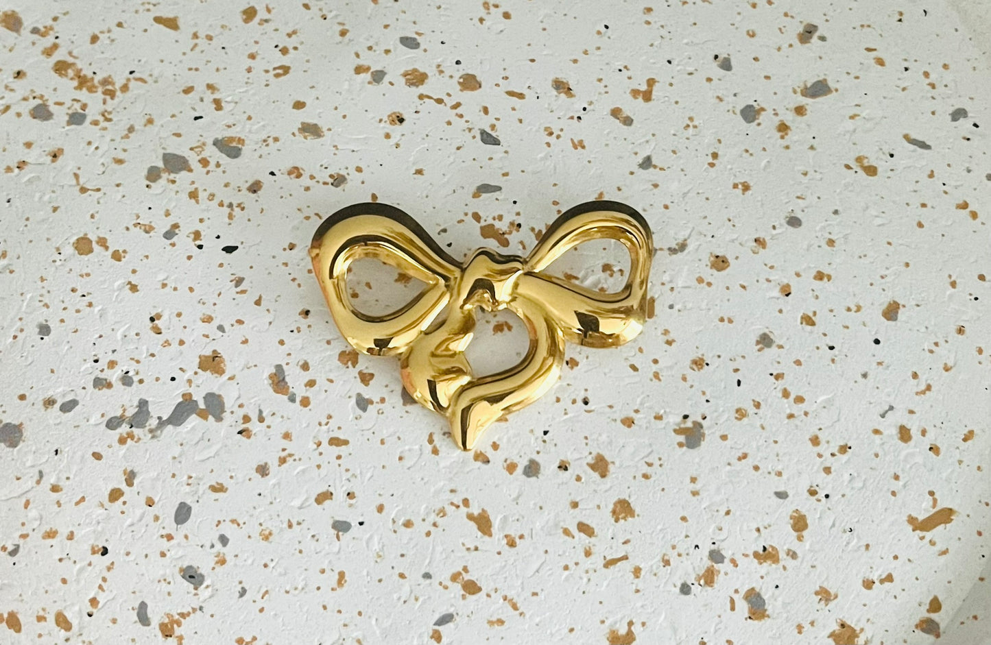 Broche Noeud en acier inoxydable