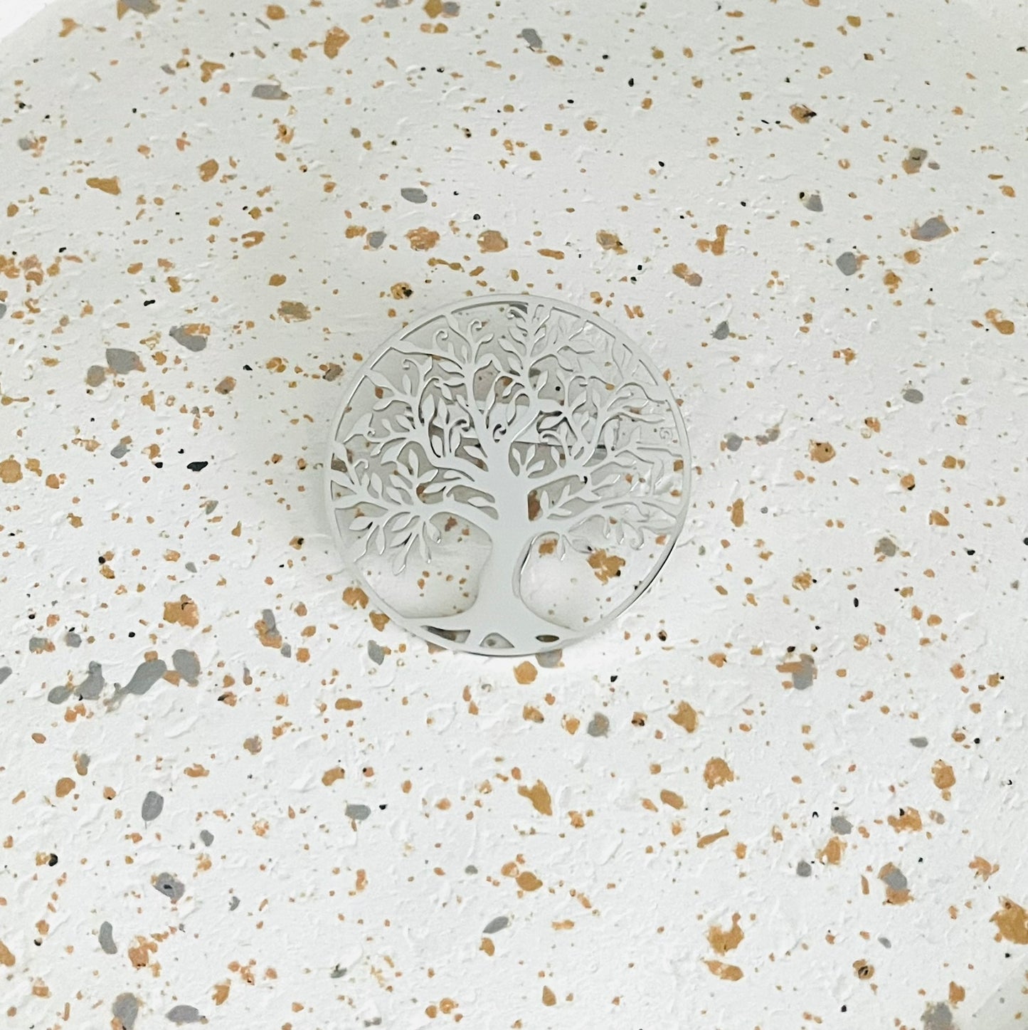 Broche Arbre de Vie en acier inoxydable