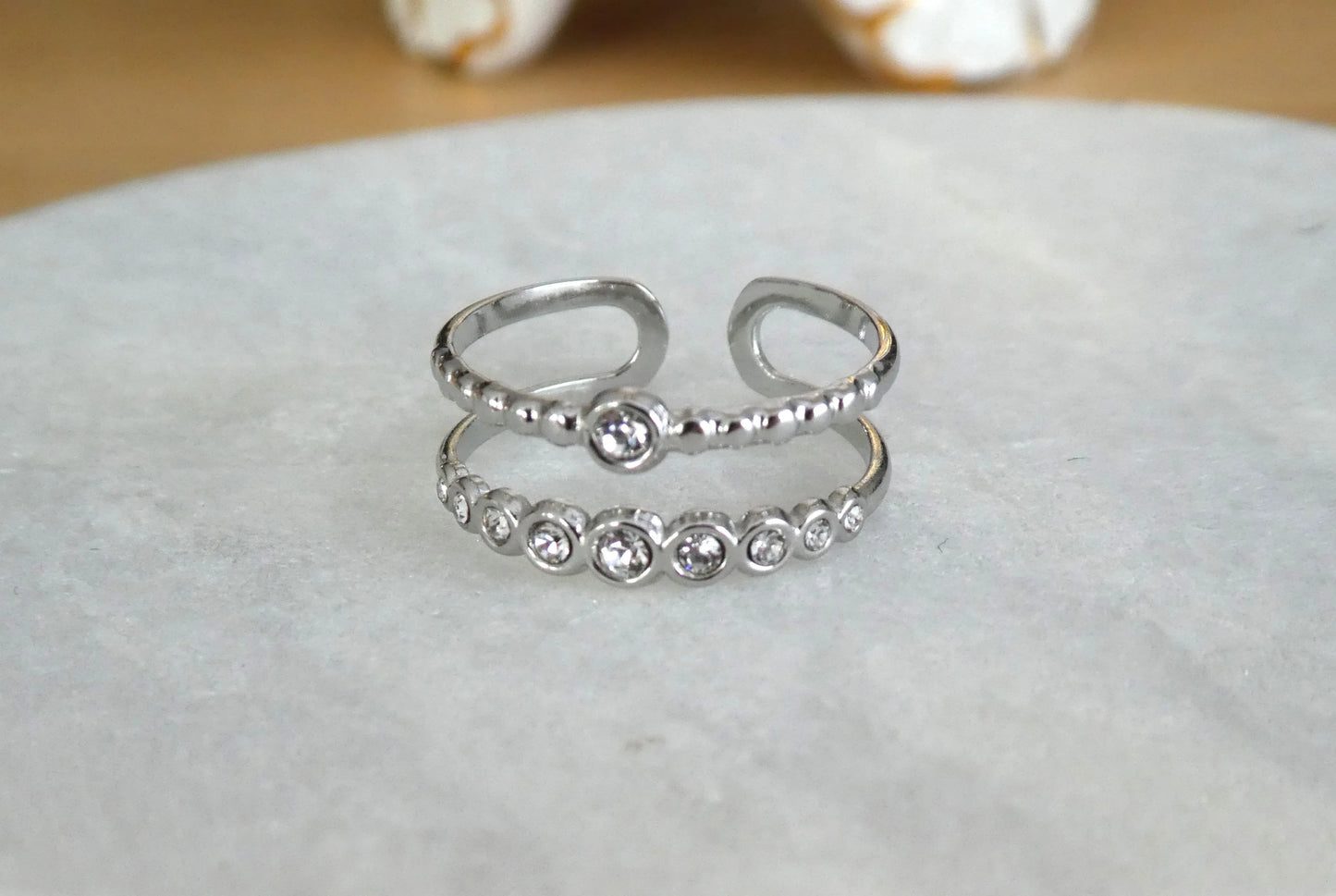 Bague en acier inoxydable