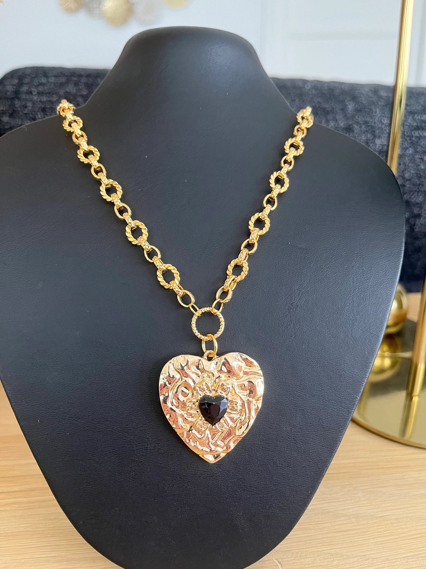 Sautoir LOVELY - Cœur doré à l’or fin