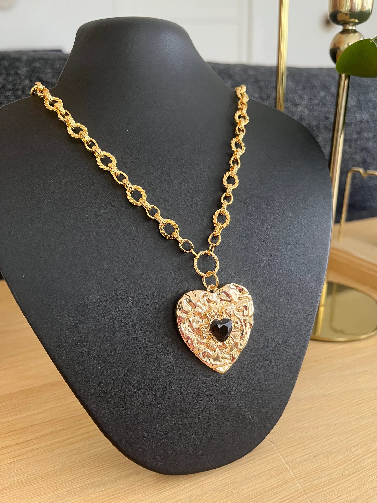 Sautoir LOVELY - Cœur doré à l’or fin